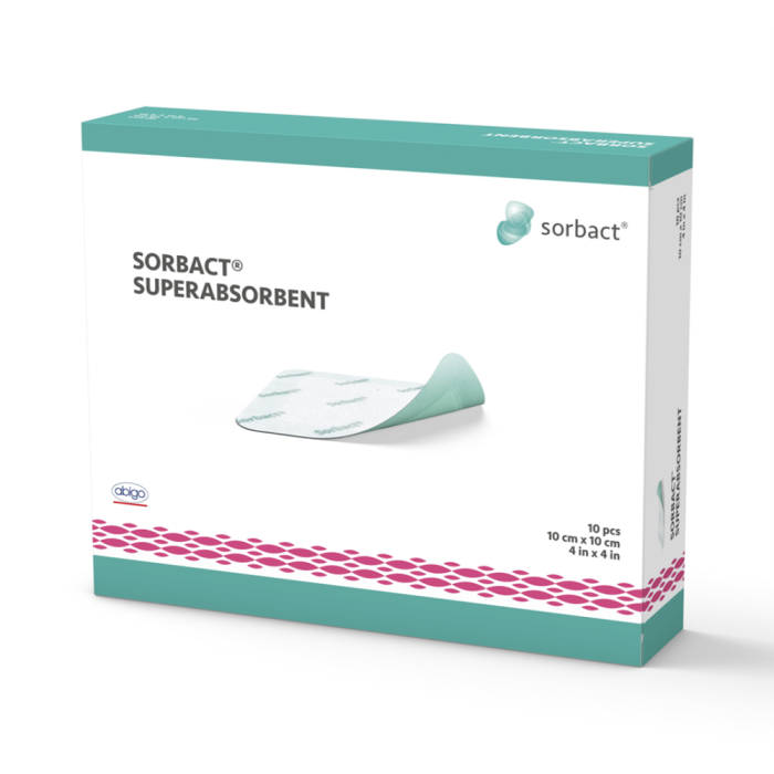 Sorbact Superabsorbent 10cm x 10cm 98501 10 kpl