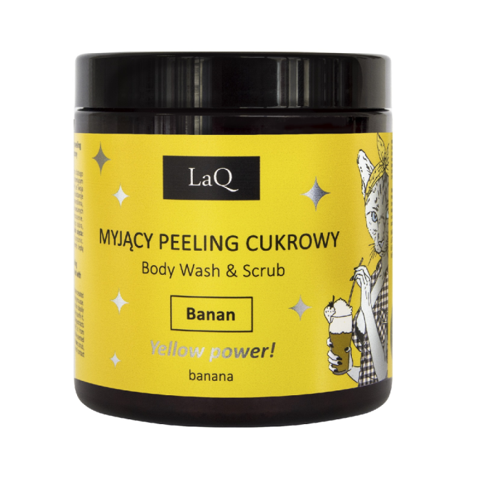 LaQ Banana Pesu- ja kuorinta Wash and Scrub 220 g kuva 2