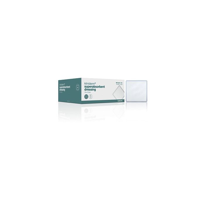 Kliniderm superabsorbent 10x15cm 10 kpl