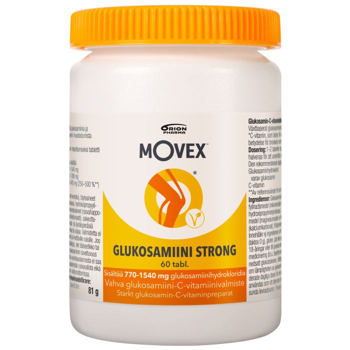Movex Glucosamiini Strong 60 kpl kuva 2