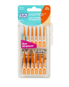 TePe hammastikku EasyPick XS/S oranssi 60 kpl