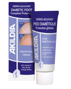 Akileine Akildia Multi-protective Cream, hoitovoide diabeetikoille 75 ml