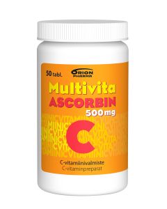 Multivita Ascorbin 500 mg 50 tabl