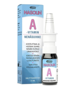 NASOLIN A-VITAMIN NENÄSUIHKE 10 ml