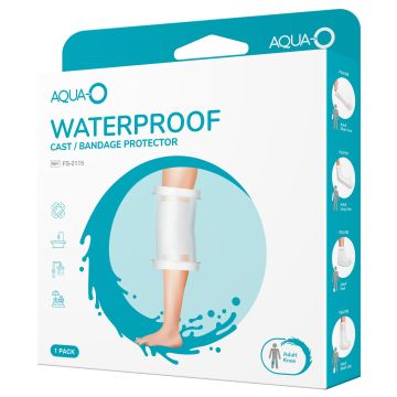 1Aid kipsisuoja Polvi Aikuinen Aqua0 1 kpl