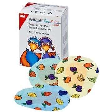 3M Opticlude Boy & Girl Maxi kuvioitu 5,7 x 8 cm 30 kpl