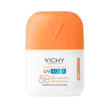 Vichy CS UV-Aqua Fluid Tinted SPF50​ sävytetty aurinkosuojavoide 50 ml
