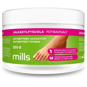 Mills Jalkakylpysuola, antiseptinen 250 g