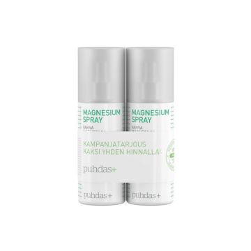 Puhdas+ Magnesium Spray Vahva Tuplapakkaus 2 x 150 ml