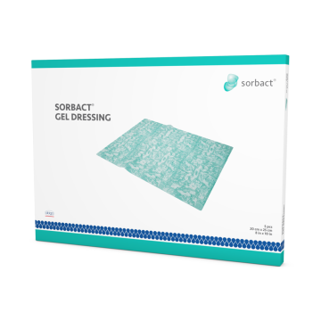 Sorbact Gel Compress 20cm x 25cm 98181 5 kpl