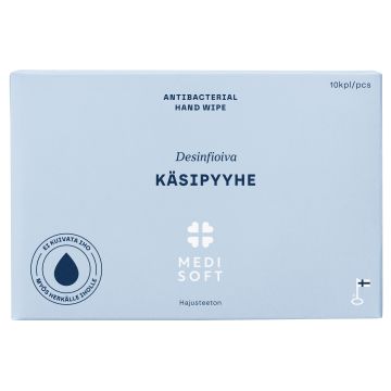 Medisoft Desinfioiva käsipyyhe uusi 10 kpl