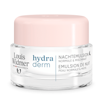 Widmer Hydraderm Night Emulsion hajusteeton 50 ml