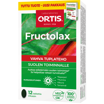 Fructolax Vahva Tuplateho tabletti 12 kpl