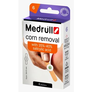 Medrull Corn Removal känsälaastari 6 kpl