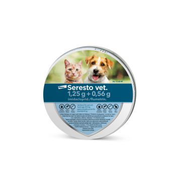 SERESTO VET. panta 1.25 g + 0.56 g 1 pss