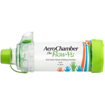 AeroChamber Plus Flow-Vu YM 1 kpl