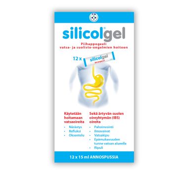 Silicolgel piihappogeeli annospussit 12 x 15 ml