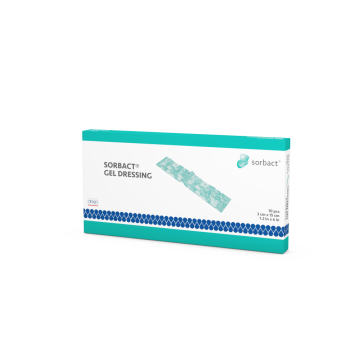 Sorbact Gel Compress 3 cm x 15 cm (98139) 10 kpl