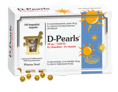 D-Pearls 38 mikrog 160 kaps