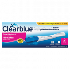 Clearblue raskaustesti 2 kpl