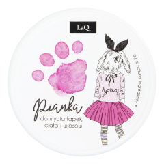 LaQ Lasten pesuvaahto pinkki kädet, vartalo, hiukset 20 g